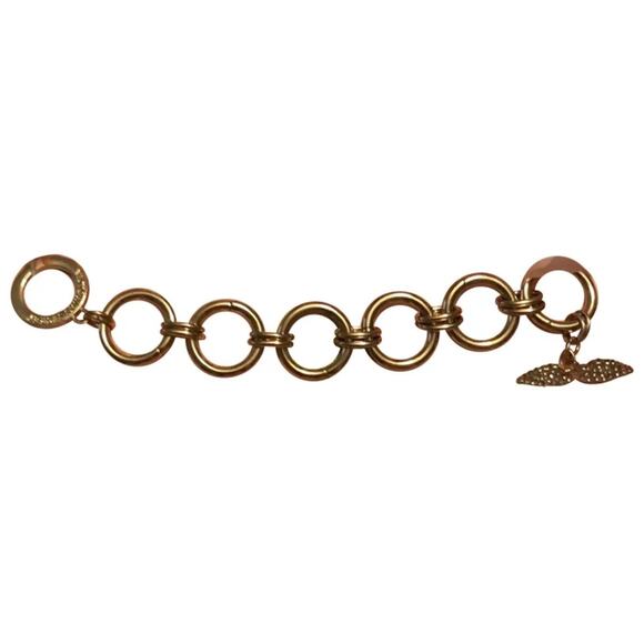 BOGO FREE Victoria’s Secret Crystal Angel wing charm chain bracelet, rare - Picture 1 of 10